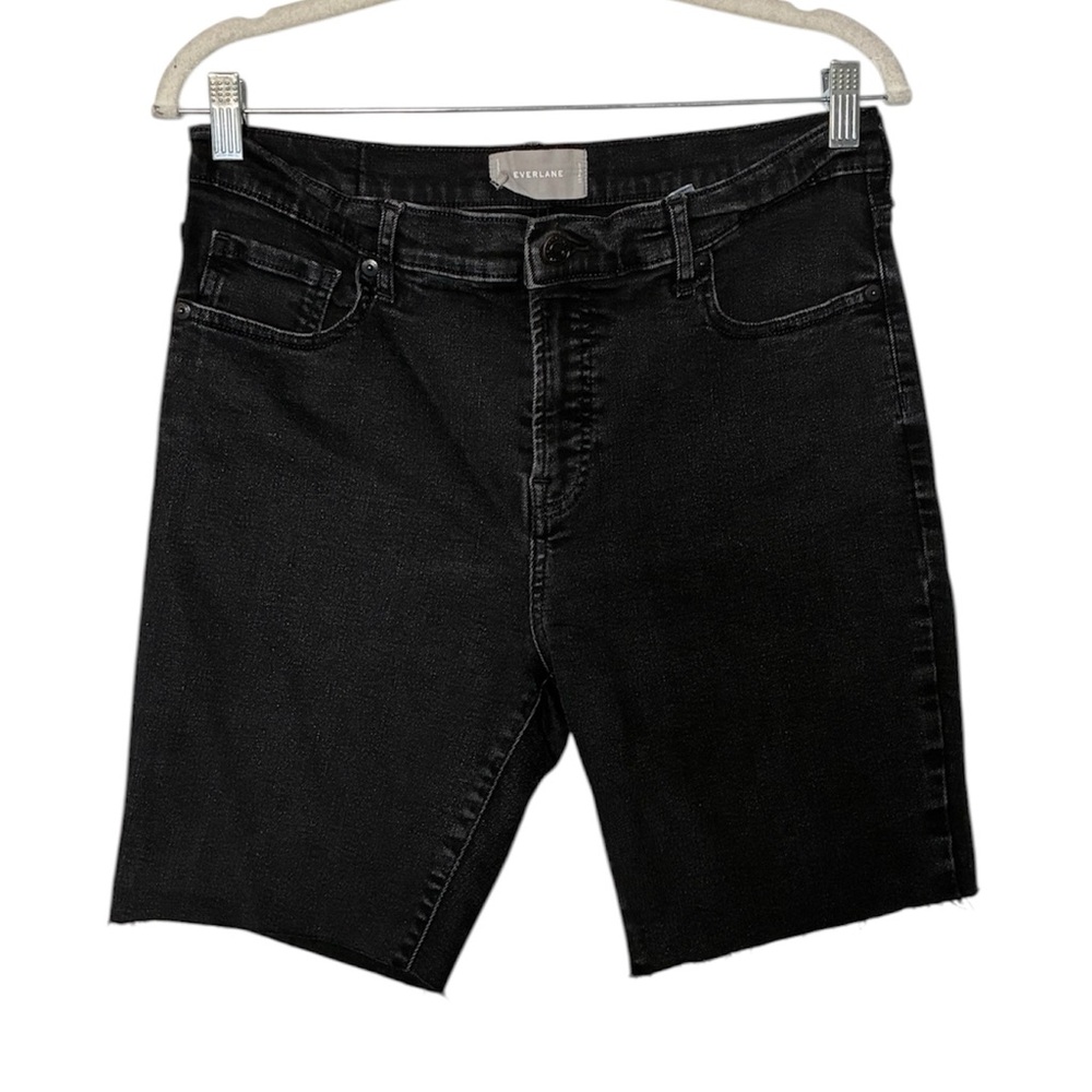 Everlane Black Denim Jean Shorts
